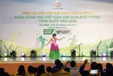30 đoàn thể thao học sinh tranh tài tại Giải thể thao học sinh phổ thông toàn quốc