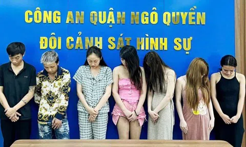 Phát hiện 3 nam, 4 nữ có hành vi mua bán dâm trong khách sạn