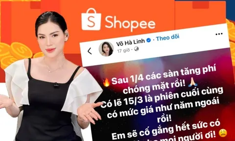 "Chiến thần" Võ Hà Linh “úp mở” về phiên livestream giá rẻ cuối cùng trên Shopee, đã chọn được nền tảng hoạt động mới