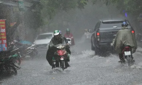 Đêm nay và ngày mai, Bắc Bộ mưa to đến rất to