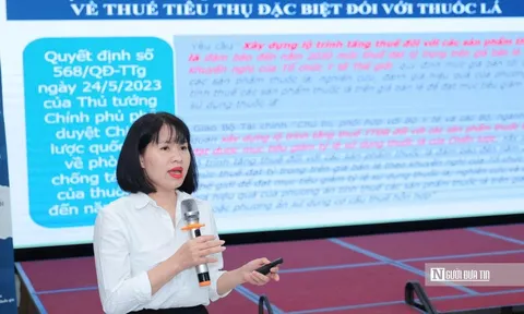 Bộ Y tế đề xuất áp thuế tuyệt đối 15.000 đồng/bao thuốc lá vào năm 2030