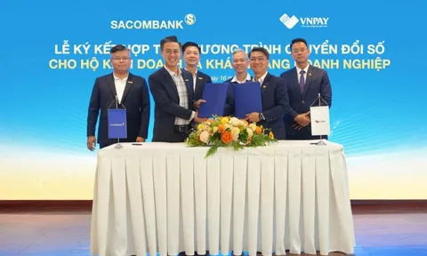 SACOMBANK hợp tác với VNPAY triển khai giải pháp thanh toán và nộp thuế số