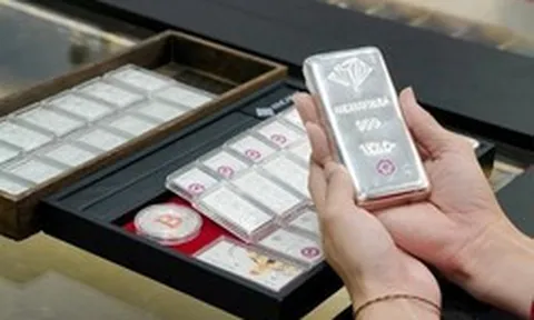 Giá bạc thỏi, bạc miếng ngày 16/10 tại Ancarat, Sacombank, DOJI, Bảo Tín Mạnh Hải