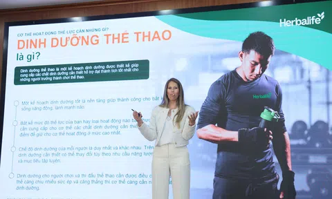 Herbalife Việt Nam tổ chức buổi đào tạo về dinh dưỡng khoa học trong thể thao cho các câu lạc bộ bóng đá Việt Nam