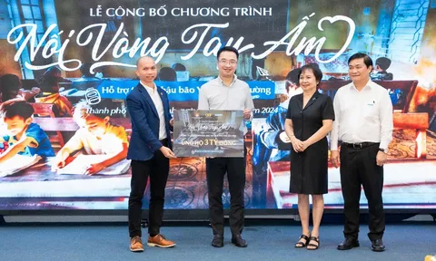 Chính thức triển khai dự án “Nối vòng tay ấm” chung tay hỗ trợ trẻ em quay trở lại trường hậu bão Yagi