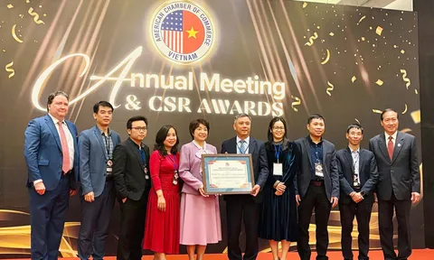 BIDV MetLife được vinh danh lần thứ 10 liên tiếp tại AmCham CSR Awards