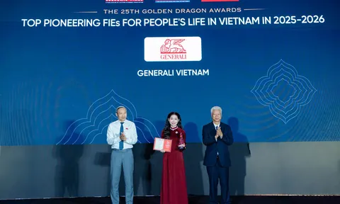 Generali Việt Nam khẳng định vị thế trong đổi mới sản phẩm bảo hiểm tại Giải thưởng Rồng Vàng 2026