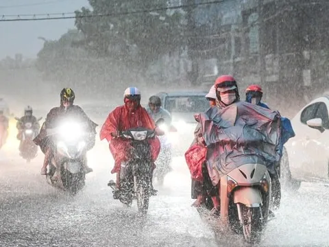 Đêm nay, miền Bắc tiếp tục mưa to đến rất to
