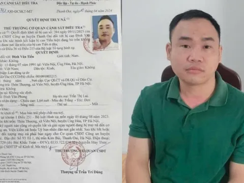 Đinh Văn Tiến ra đầu thú
