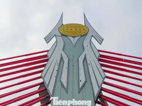 Cầu dây văng trăm tỷ đồng đầu tiên ở Thanh Hóa sắp thông xe kỹ thuật