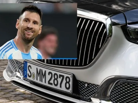 Lionel Messi gây chú ý khi lái Mercedes-Maybach 6,5 tỷ đồng tại Mỹ 0