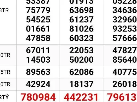 Xổ số miền Nam: Sáng 19-1, bất ngờ với giải độc đắc và giải an ủi của 3 đài