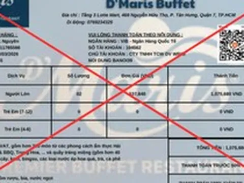 Tràn lan fanpage giả mạo nhà hàng buffet D'Maris, Poseidon..., nhiều người sập bẫy