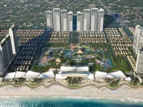 Doanh nghiệp của tỷ phú Trần Bá Dương bắt đầu thi công 2 tòa tháp cao tới 40 tầng trong khu đô thị 37.000 tỷ của Sun Group tại thành phố giàu nhất Việt Nam