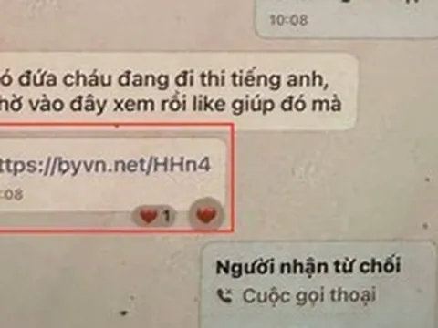 Chỉ 1 cú click “vote hộ”, tài khoản Zalo có thể bay sạch