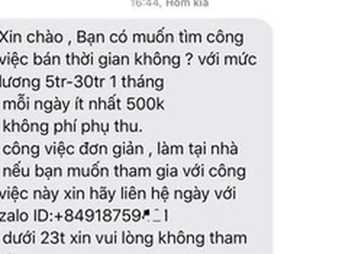 Cảnh báo thủ đoạn lừa đảo lôi kéo học sinh, sinh viên mở tài khoản ngân hàng