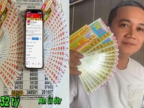 Thêm 1 người trúng độc đắc 32 tỉ đồng xổ số miền Nam khi mua vé online
