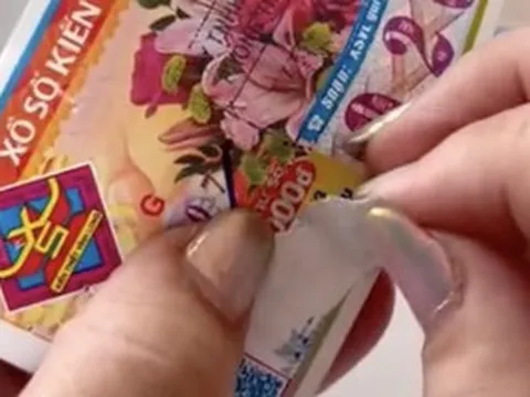 Cảnh báo chiêu lừa đổi thưởng bằng vé số giả