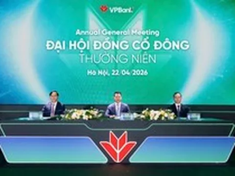 ĐHCĐ VPBank: Kế hoạch lợi nhuận 2026 trên 41.300 tỷ đồng, tăng vốn điều lệ lên cao nhất hệ thống ngân hàng