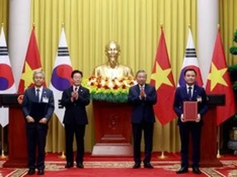 Việt - Hàn ký kết loạt văn kiện hợp tác quan trọng