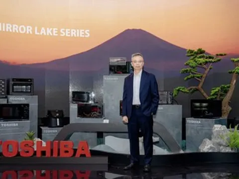 Toshiba trở thành thương hiệu lò vi sóng bán chạy số 1 Việt Nam năm 2025