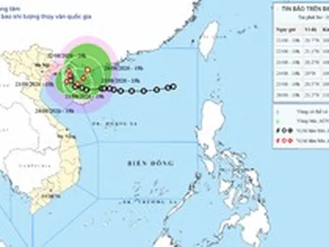 Bão số 4 giật cấp 10, cách đặc khu Bạch Long Vĩ khoảng 90km