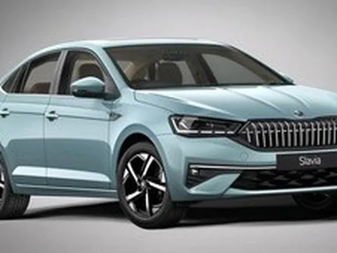Skoda Slavia ra mắt bản nâng cấp với trợ lý AI và hộp số 8 cấp mới