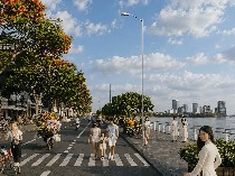Phối cảnh không gian khu vực hồ Tây và tuyến đường giao thông cảnh quan ven hồ sau cải tạo