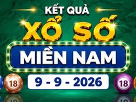XSMN 09/09 - Kết quả XSMN ngày 9/9/2026 - Xổ số miền Nam ngày 9 tháng 9
