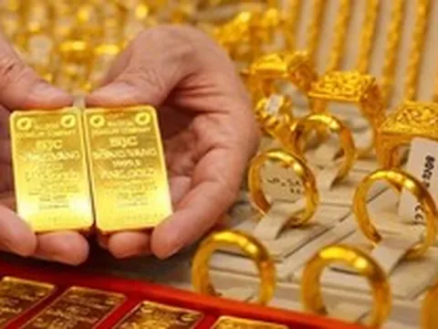 Giá vàng miếng, vàng nhẫn chiều 9/9 đảo chiều tại SJC, DOJI, PNJ, Bảo Tín Mạnh Hải và Bảo Tín Minh Châu