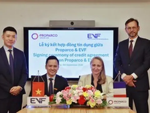 EVF hợp tác với Proparco triển khai gói tín dụng 20 triệu USD cho tài chính khí hậu và doanh nghiệp do phụ nữ làm chủ