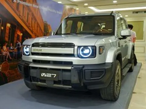 Bộ đôi SUV địa hình iCaur V27 và V23 xuất hiện tại Việt Nam