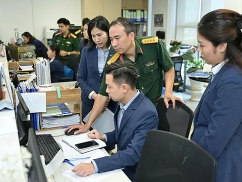 MB đón đoàn kiểm tra chuyên đề cải cách hành chính và chuyển đổi số của Bộ Quốc phòng