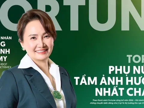 Bà Đặng Huỳnh Ức My lần thứ hai liên tiếp vào Top 100 Most Powerful Women Asia của Fortune