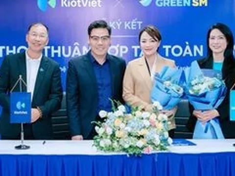 Green SM và KiotViet ký hợp tác chiến lược, mở rộng kinh doanh và giao nhận xanh