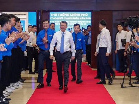 Thủ tướng Lê Minh Hưng gặp mặt, đối thoại với thanh niên