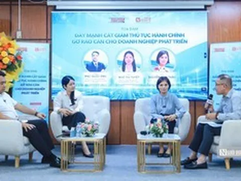 Tổng thuật Tọa đàm "Đẩy mạnh cắt giảm thủ tục hành chính, gỡ rào cản cho doanh nghiệp phát triển"
