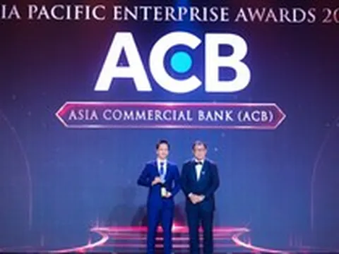 Chỉ trong một tuần, ACB được vinh danh tại 7 hạng mục giải thưởng danh giá trong nước và quốc tế