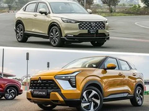 Mitsubishi Xforce và Honda HR-V: Chọn SUV cỡ B tầm giá 700 - 800 triệu đồng
