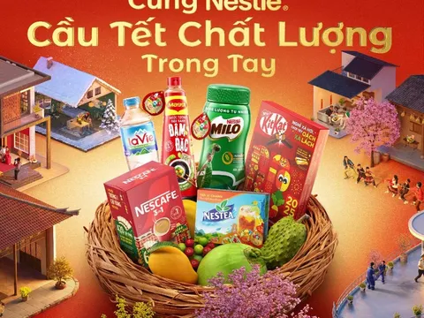 Nestlé khởi động chương trình “Cùng Nestlé, Cầu Tết Chất Lượng Trong Tay” tôn vinh giá trị Tết truyền thống Việt Nam