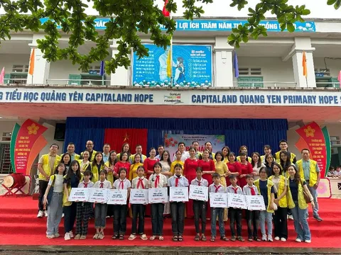 CapitaLand cam kết tài trợ học bổng dài hạn 500.000 đô la Singapore cho 30 học sinh tại Việt Nam
