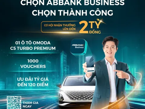 ABBANK ưu đãi lớn cho doanh nghiệp vừa và nhỏ khi giao dịch ngân hàng số