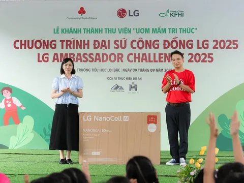 LG đồng hành triển khai chuỗi hoạt động ý nghĩa, góp phần cải thiện điều kiện học tập cho thế hệ tương lai