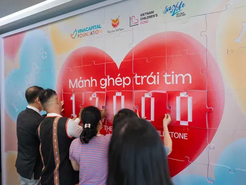 Nhịp tim Việt Nam và Vết Sẹo Cuộc Đời kỷ niệm cột mốc chữa lành 12.000 trẻ em mắc bệnh tim bẩm sinh có hoàn cảnh khó khăn