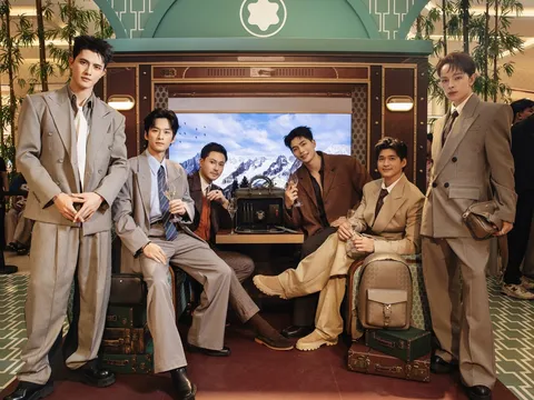 Dàn sao đổ bộ chuyến tàu “The Journey: Let’s Write” của Montblanc tại pop-up Saigon Centre