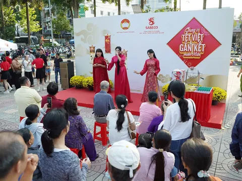 SABECO lan tỏa trọn vẹn “Vị Tết” đến 17 tỉnh thành qua chuỗi hoạt động cộng đồng “Chung Vị Tết Việt, Gắn Kết Muôn Miền”