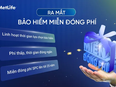 BIDV MetLife ra mắt sản phẩm “Bảo hiểm Miễn đóng phí” giúp khách hàng duy trì kế hoạch bảo vệ dài hạn