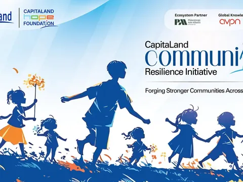 CapitaLand khởi động “Sáng kiến vì cộng đồng vững mạnh” mùa hai nhằm hỗ trợ trẻ em và thanh thiếu niên có hoàn cảnh khó khăn trên khắp châu Á