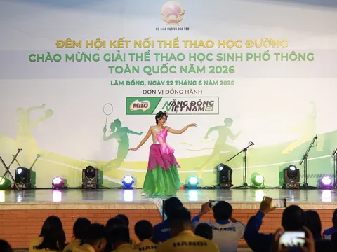 30 đoàn thể thao học sinh tranh tài tại Giải thể thao học sinh phổ thông toàn quốc