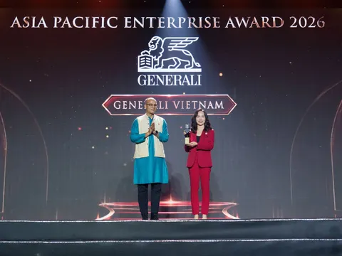 Generali Việt Nam tiếp tục được vinh danh với hai giải thưởng tại APEA 2026